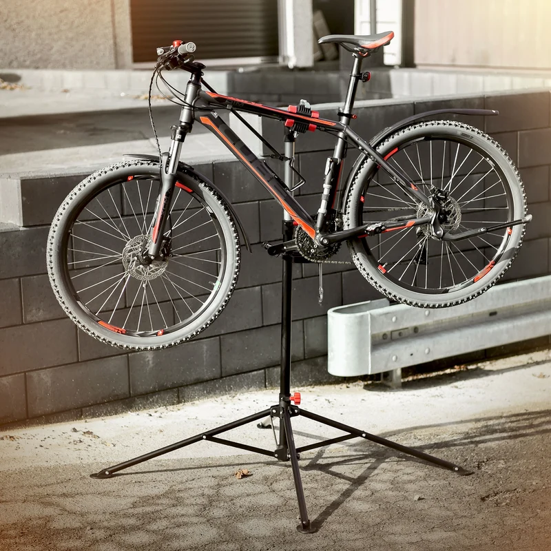 B-Ware Fahrrad Montageständer Reparaturständer auch für E-Bikes bis 50 kg höhenverstellbar 360° drehbar aus Stahl