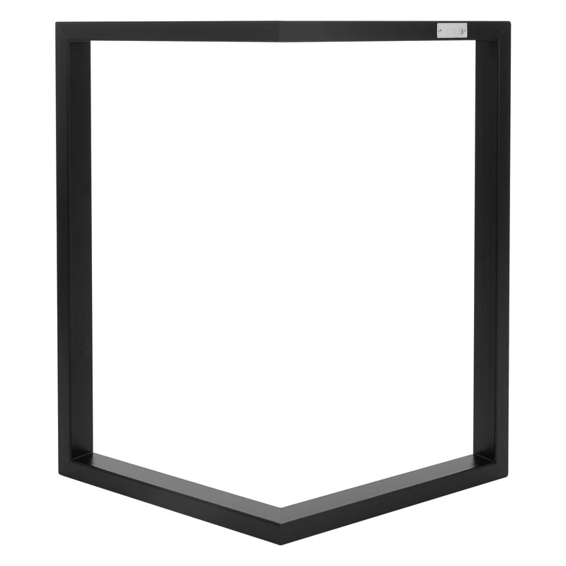 B-Ware Tischbeine Tischgestell 2er Set V-Design 70x72 cm Schwarz aus Metall ML-Design