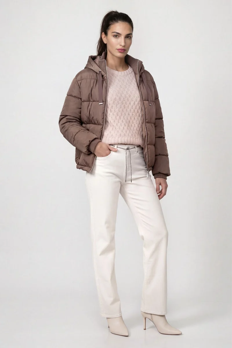 Jacke, taupe