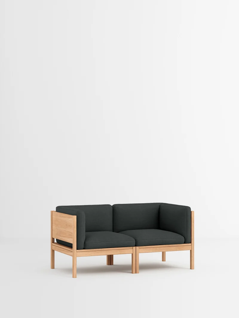 2 Seater Sofa with Sides