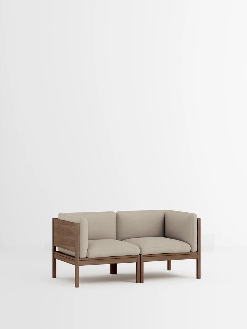 2 Seater Sofa with Sides