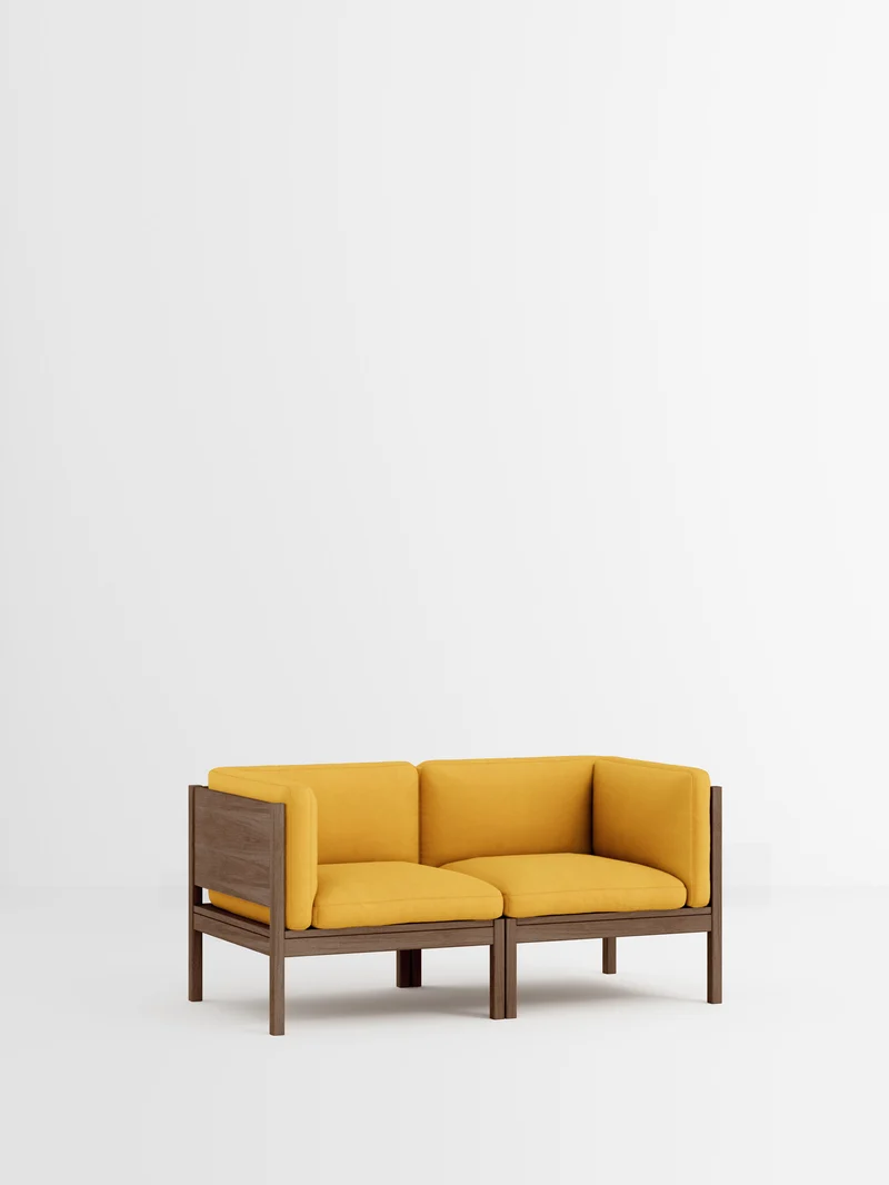 2 Seater Sofa with Sides