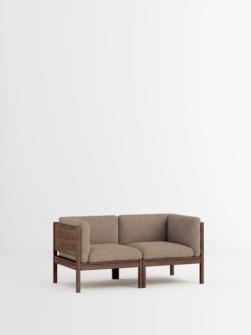 2 Seater Sofa with Sides