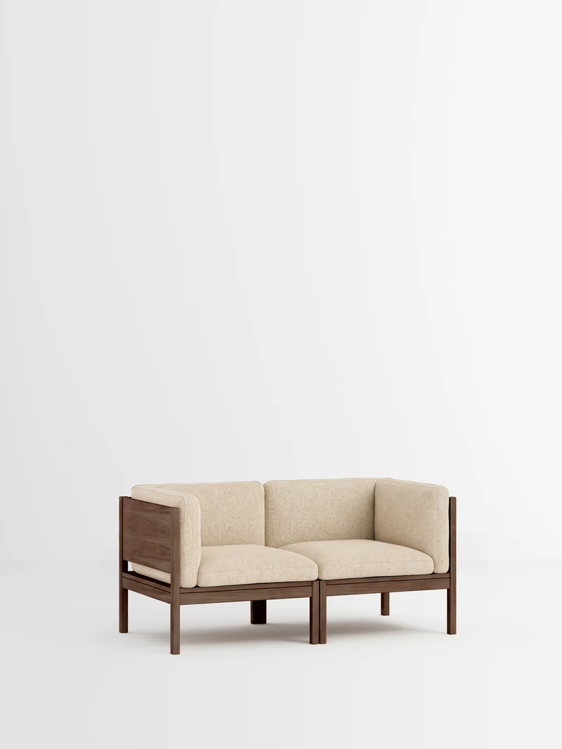 2 Seater Sofa with Sides