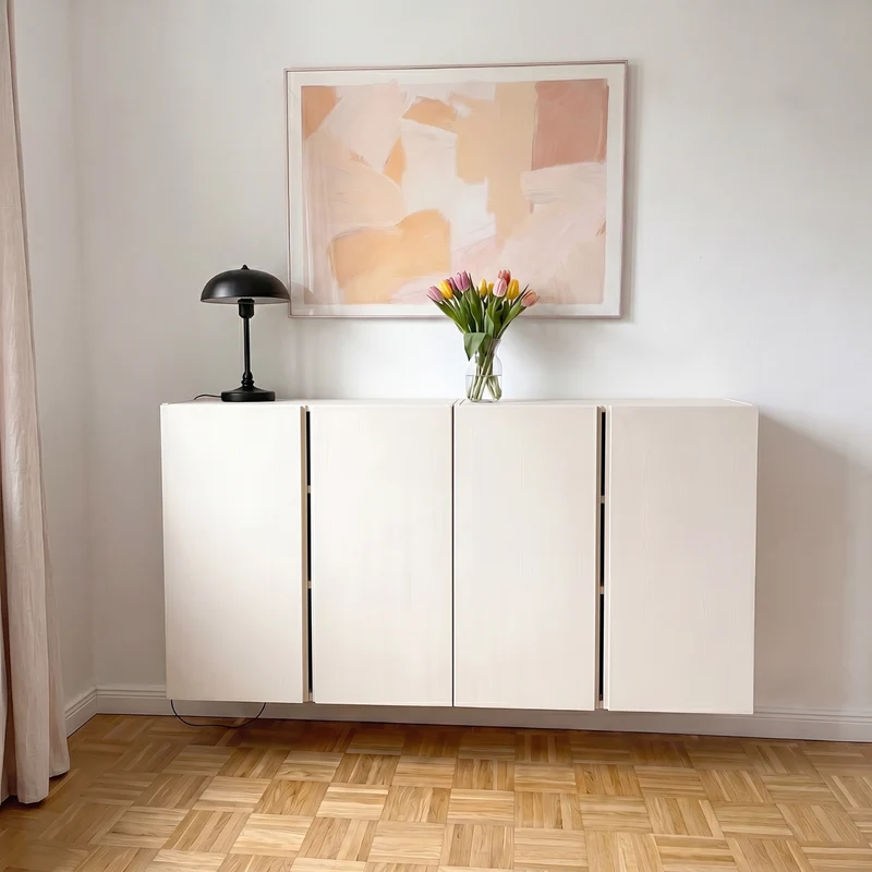Möbelfarbe ohne Schleifen, Weiß 750ml Kreidefarbe ideal für IKEA Möbel, Kreidelack für ca. 6m²