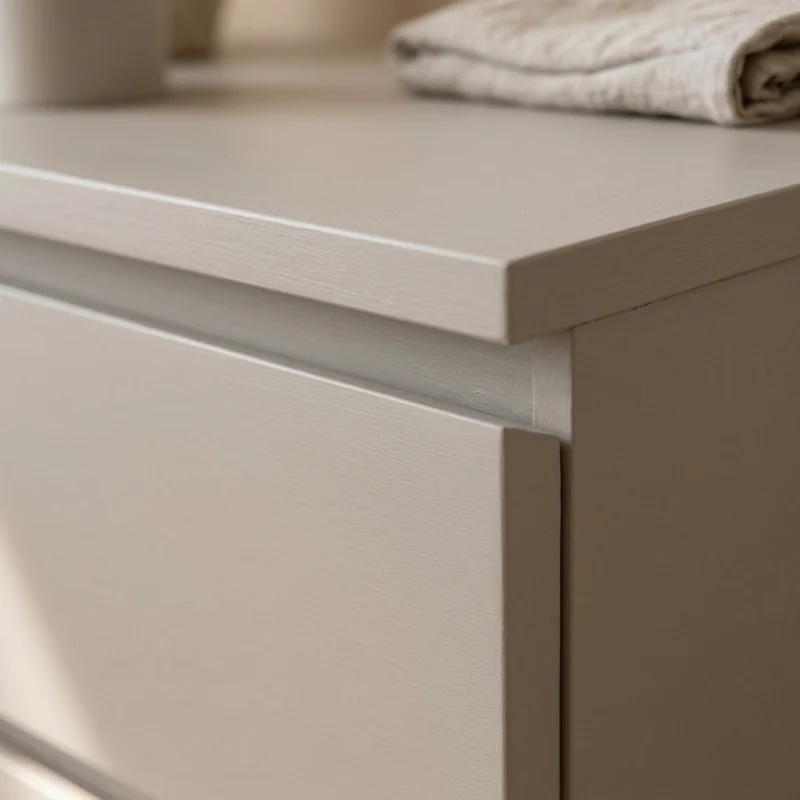 Möbelfarbe ohne Schleifen, 750ml Kreidefarbe ideal für IKEA Möbel, Kreidelack in Weiß, Beige, Rosa, Blau & Grün, für ca. 6m²