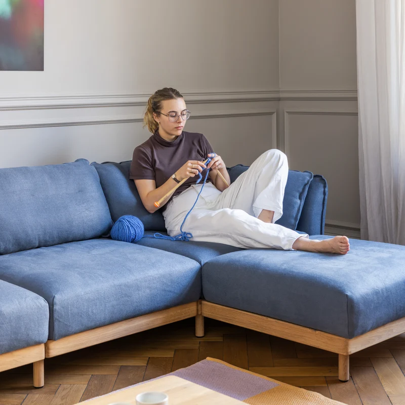 Ecksofa Mio Lounge 5-Sitzer mit Chaiselongue & Armlehne