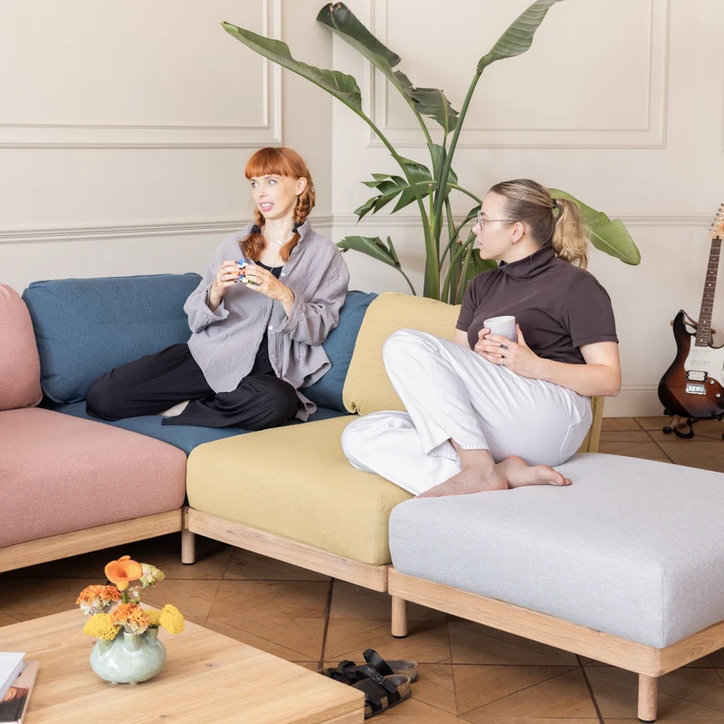 Ecksofa Mio Lounge 4-Sitzer mit Chaiselongue