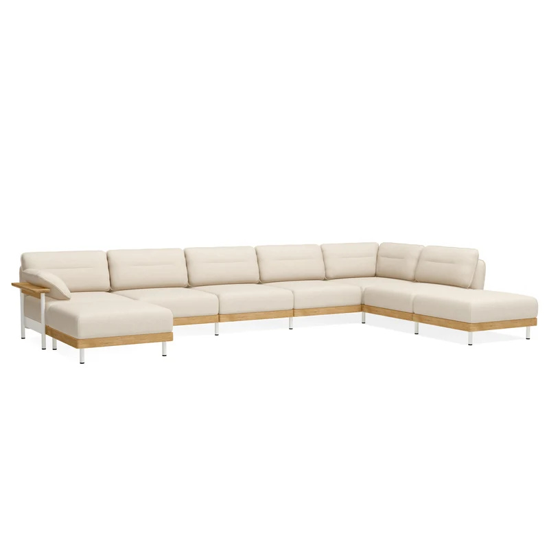 Ecksofa Mio Lounge 6-Sitzer mit 2x Chaiselongue