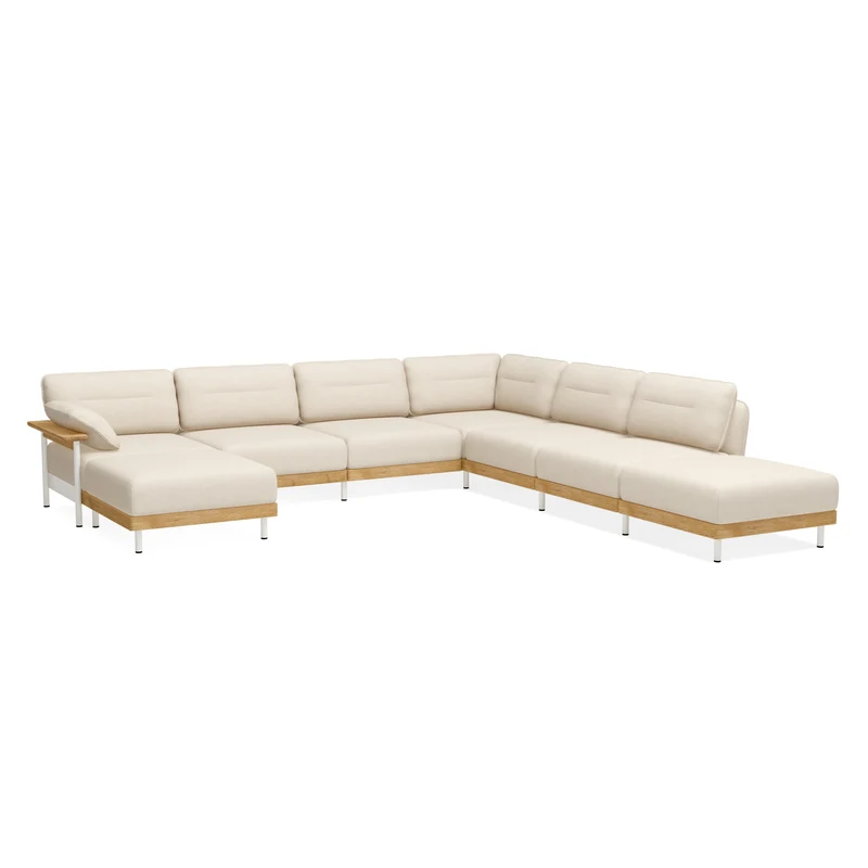 Ecksofa Mio Lounge 6-Sitzer mit 2x Chaiselongue