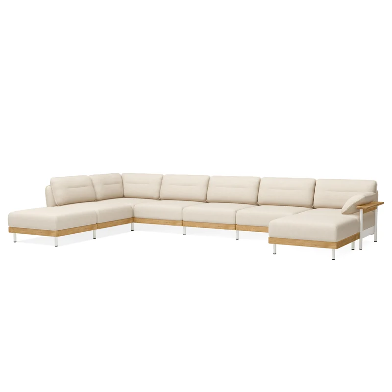 Ecksofa Mio Lounge 6-Sitzer mit 2x Chaiselongue