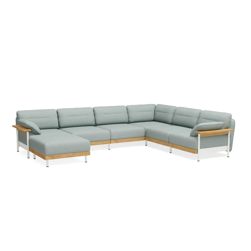 Ecksofa Mio Lounge 6-Sitzer mit Chaiselongue