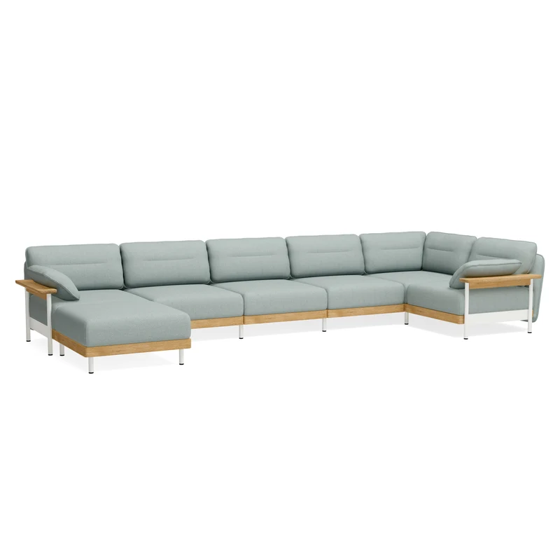 Ecksofa Mio Lounge 6-Sitzer mit Chaiselongue