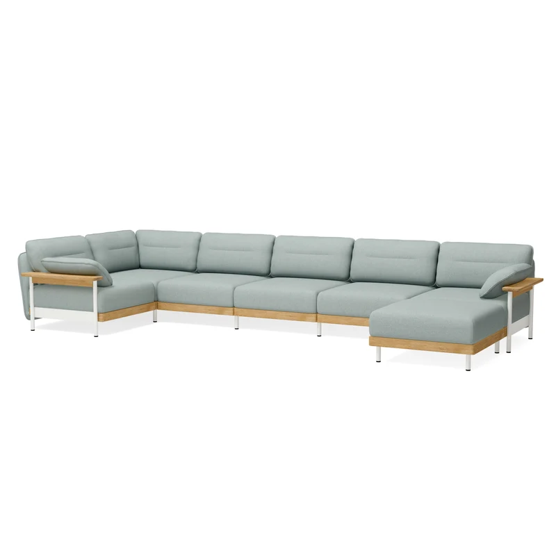 Ecksofa Mio Lounge 6-Sitzer mit Chaiselongue