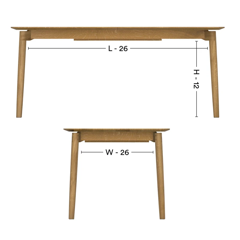 Ausziehtisch Form S
