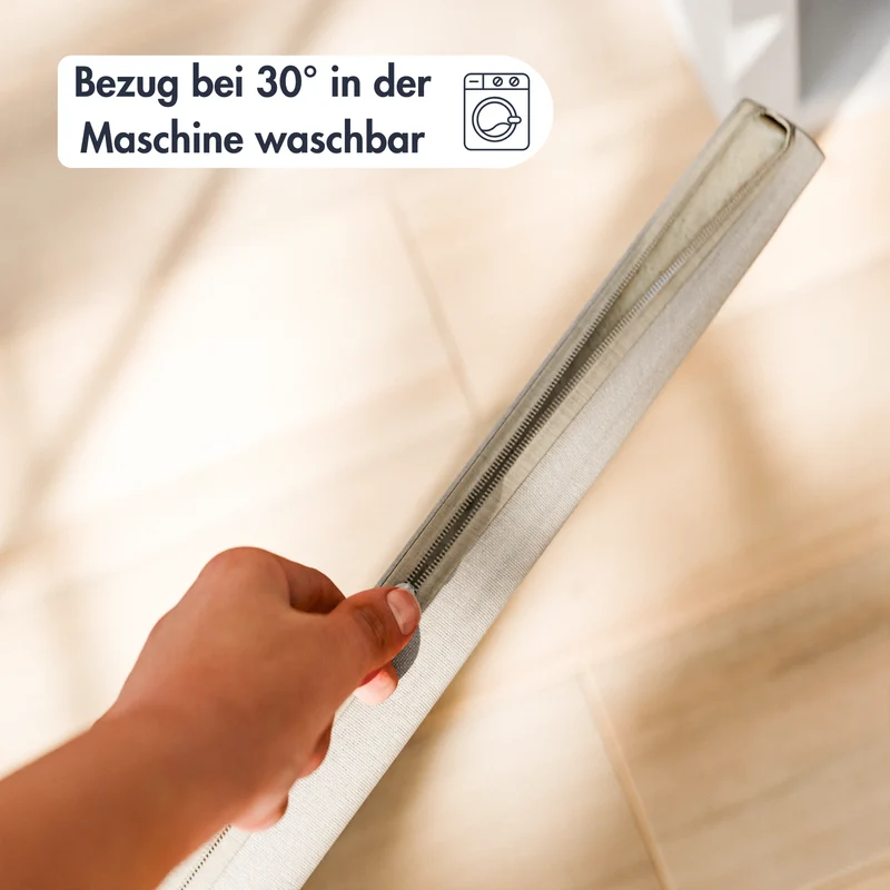 Sitzauflage für Ikea Kallax Regal, Beige, mit abnehmbarem Bezug - für 2er, 3er oder 4er