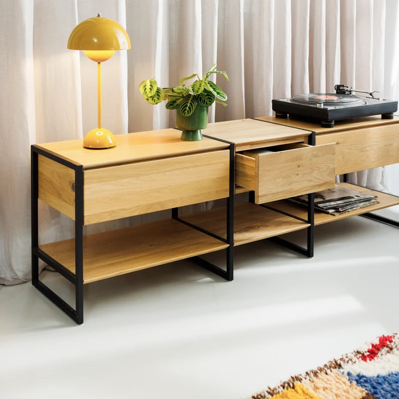 Lowboard Modul Wega Frame 520 Schwarz