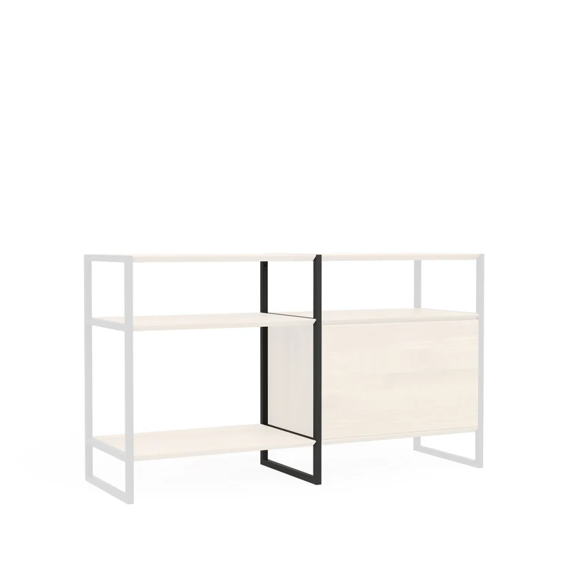 Sideboard Modul Wega Center 720 Schwarz