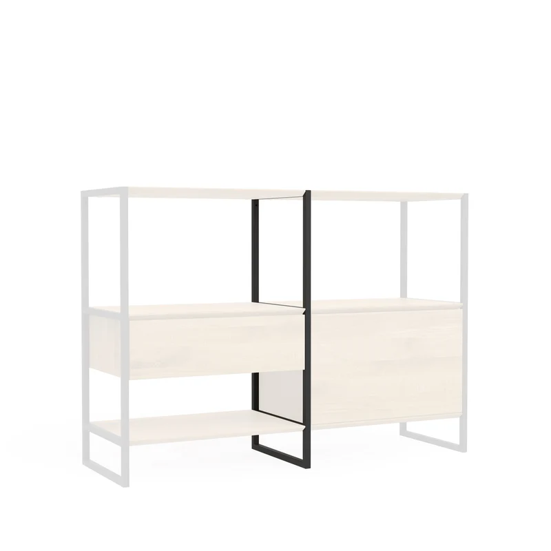 Highboard Modul Wega Center 900 Schwarz
