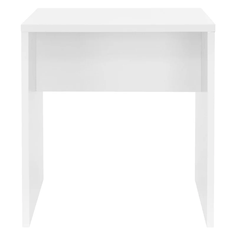 Schminktisch Frisiertisch 108x40x140 cm in Weiß mit Spiegel, LED-Beleuchtung, großer Schublade & Hocker ML-Design