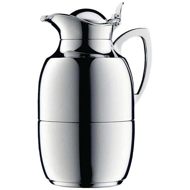 B-Ware Alfi Thermokanne Edelstahl 1l Juwel Isolierkanne BPA-frei Einhandbedienung 12h