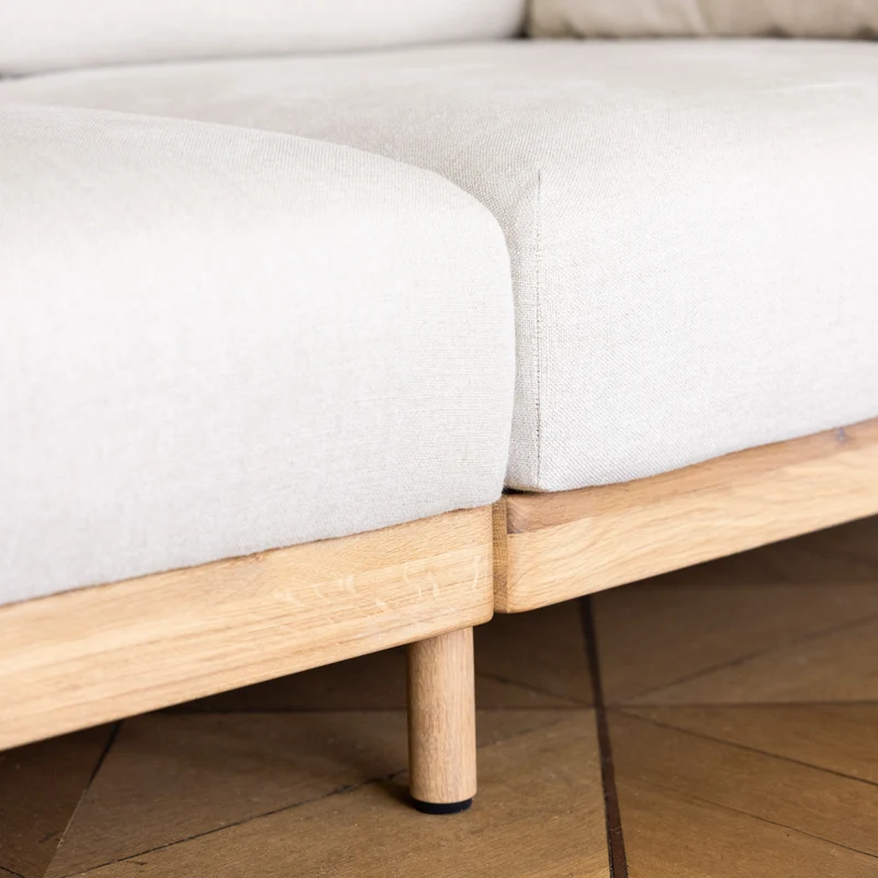 Ecksofa Mio 6-Sitzer Eiche