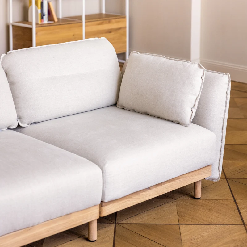 Sofa Mio Soft 4-Sitzer Eiche