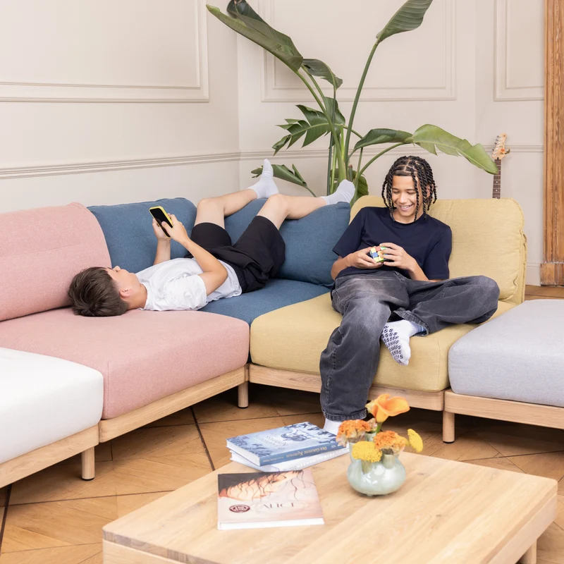 Ecksofa Mio Lounge 4-Sitzer mit Chaiselongue