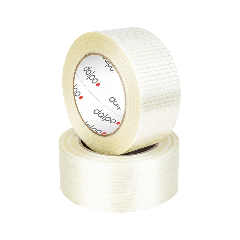 Verstärktes Packklebeband mit Glasfaser (kreuzverstärkt) 50 mm x 50 m