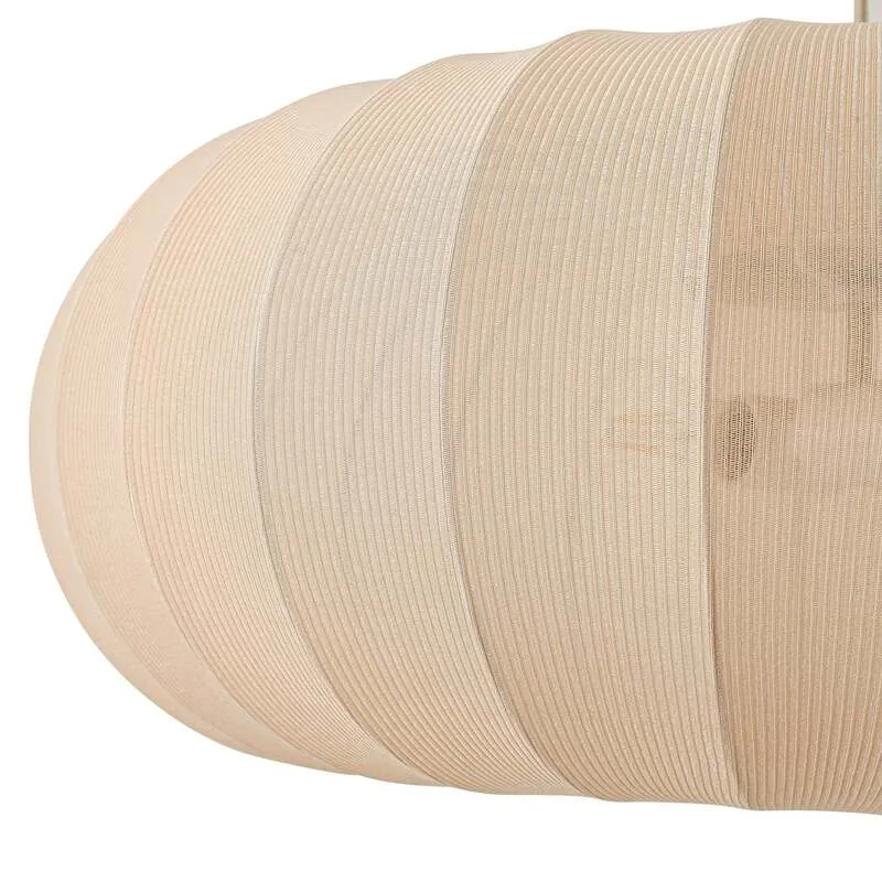 B-Ware Lindby Hängeleuchte Helin LED Pendelleuchte dimmbar beige Ø70cm 3xE27 26cm