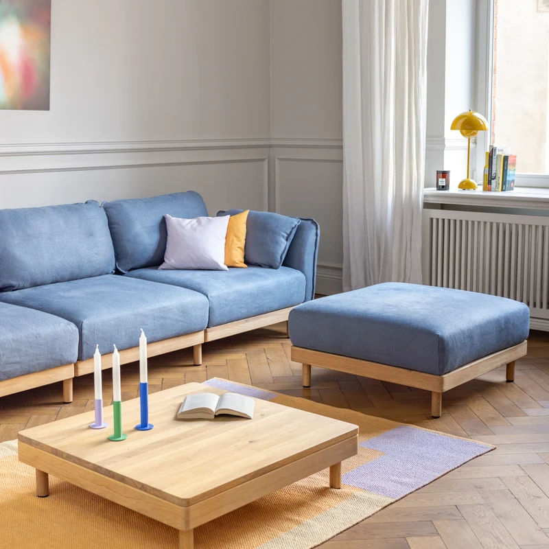 Ecksofa Mio Soft 5-Sitzer Eiche