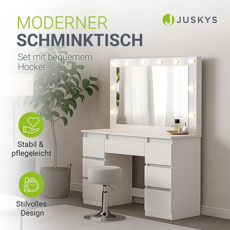 Schminktisch mit Spiegel Lilia