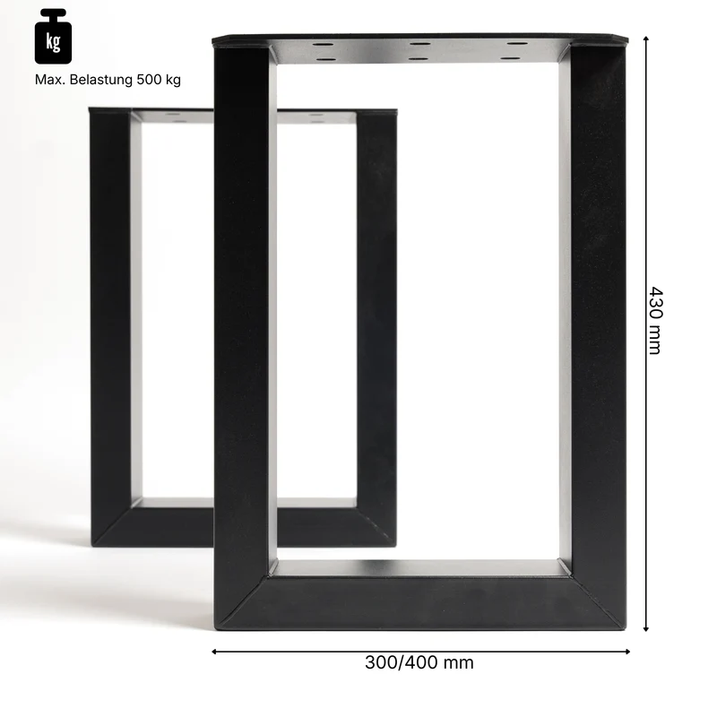Bankbeine U-Design