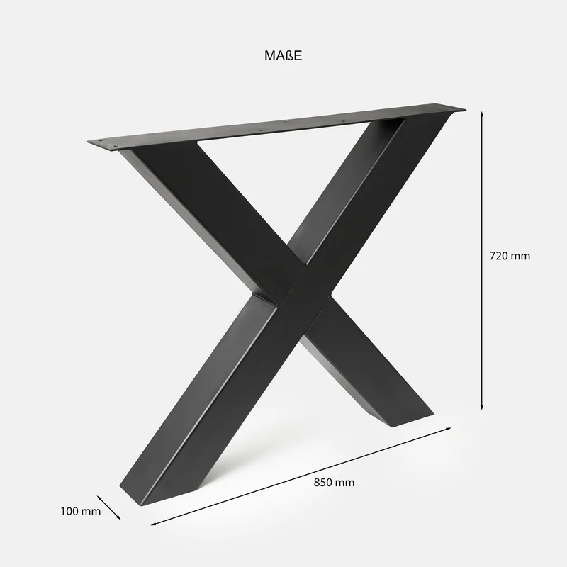 Tischbeine X-Design