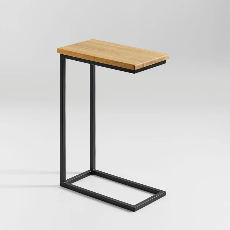 Beistelltisch C Form Holz – Modell San Jose