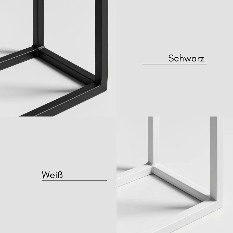 Beistelltisch C Form Holz – Modell San Jose