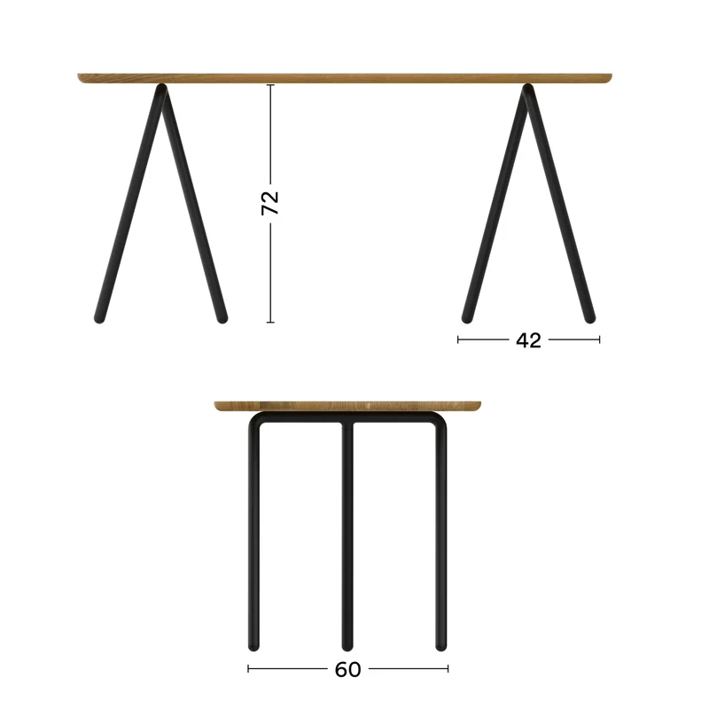 Schreibtisch Libra Schwarz