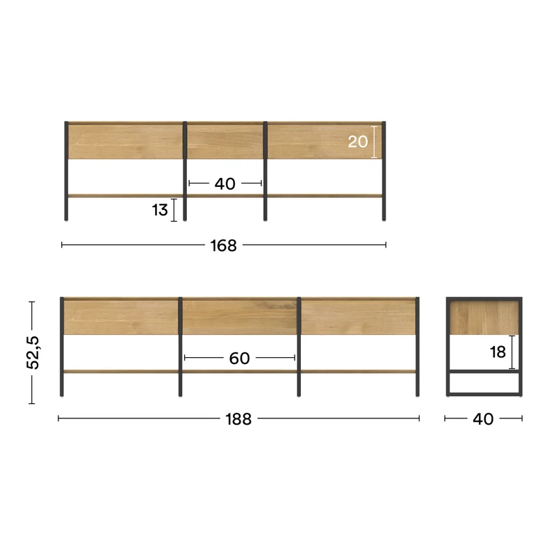 Lowboard Wega Slide