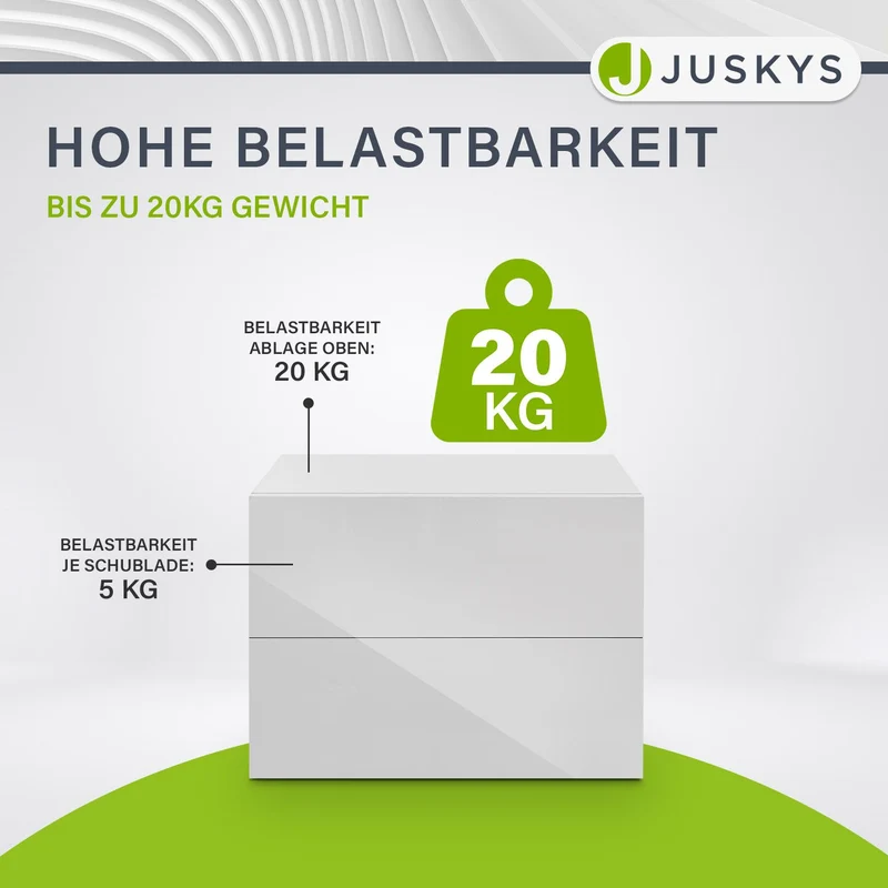 Wandschrank Nachttisch hängend