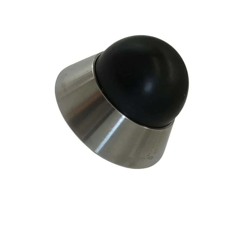 Edelstahl Türpuffer Wandstopper Wandpuffer Ø40x30mm Türschutz Wandtürstopper