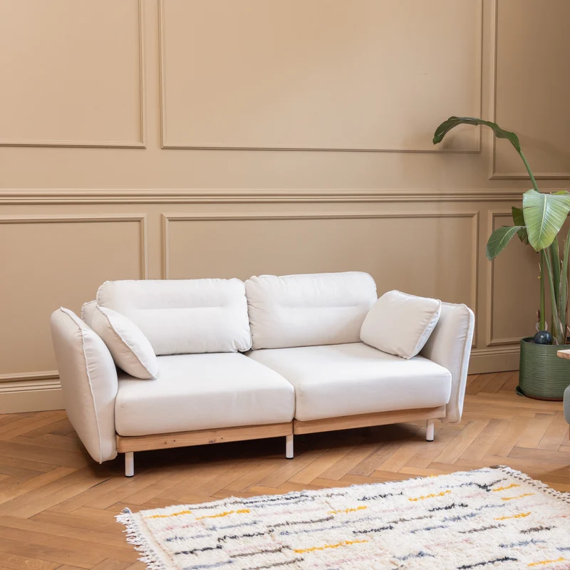 Sofa Mio Soft 2-Sitzer Eiche