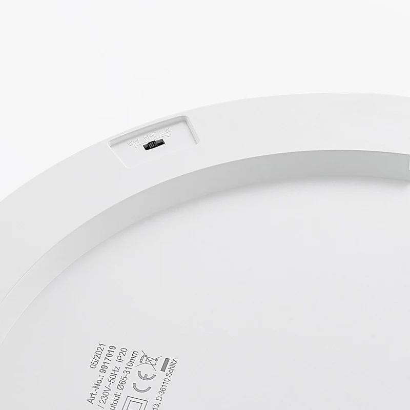 B-Ware Prios Deckenlampe Aureka LED Leuchte mit Bewegungsmelder Ø33cm warmweiß weiß