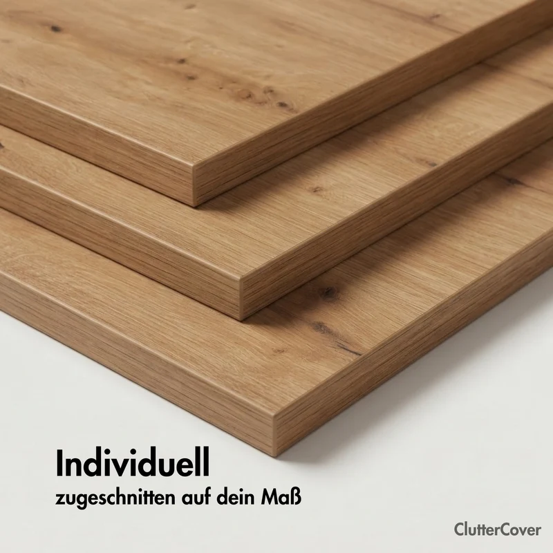 Holzplatten Muster 15 x 15 x 1,9cm - Artisan Eiche