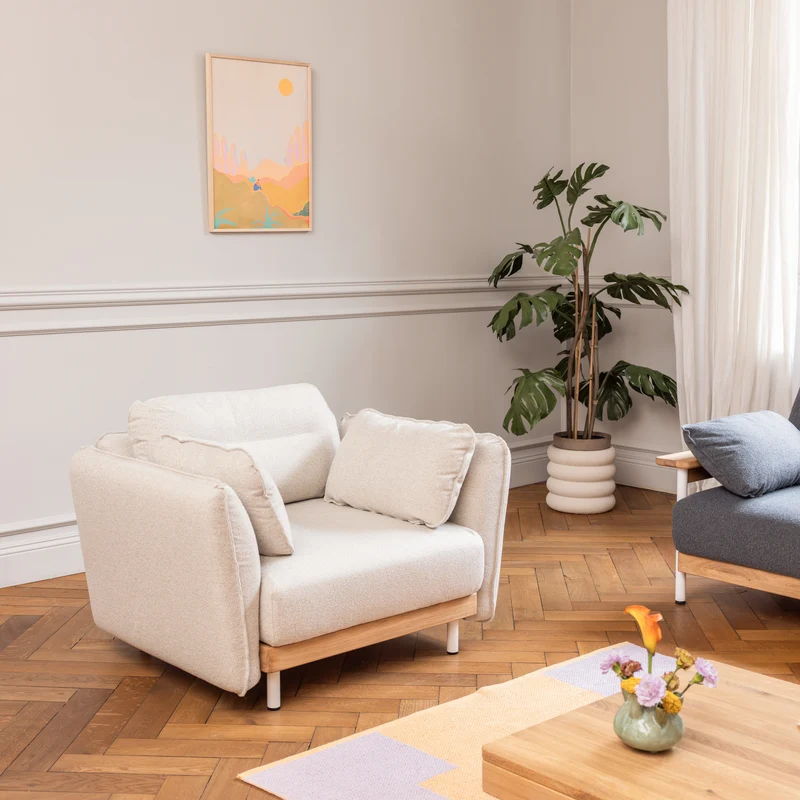 Sessel Mio Soft Weiß