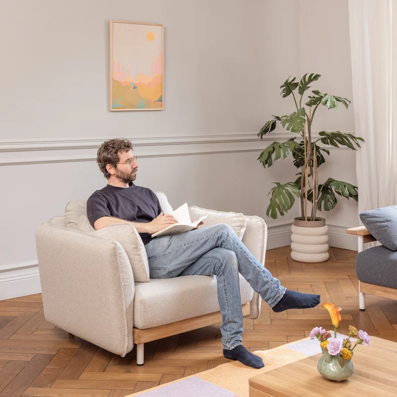 Sessel Mio Soft Weiß