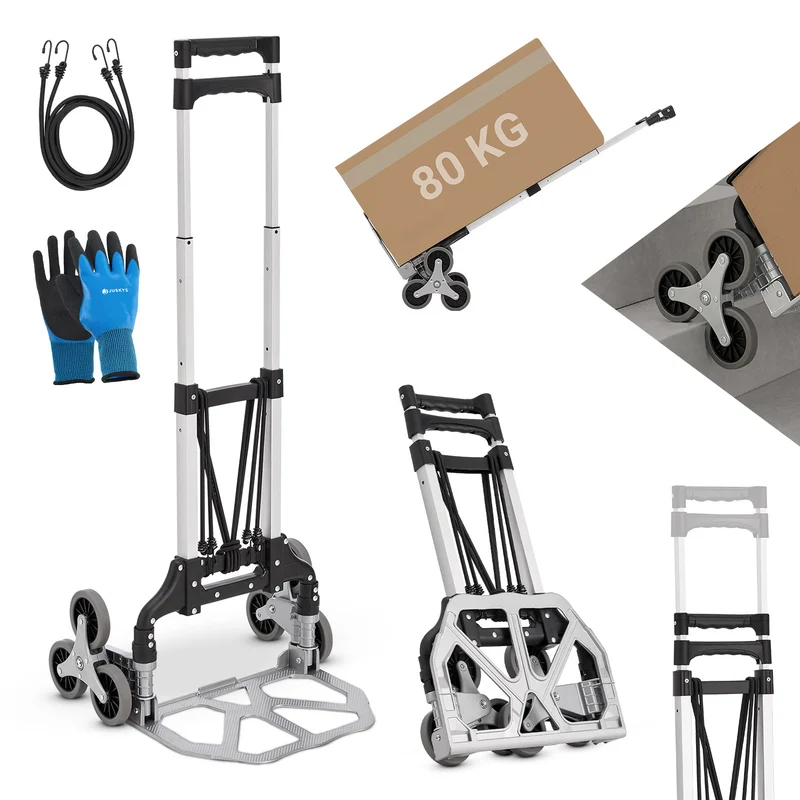 Klappbare Treppensackkarre bis 80 kg