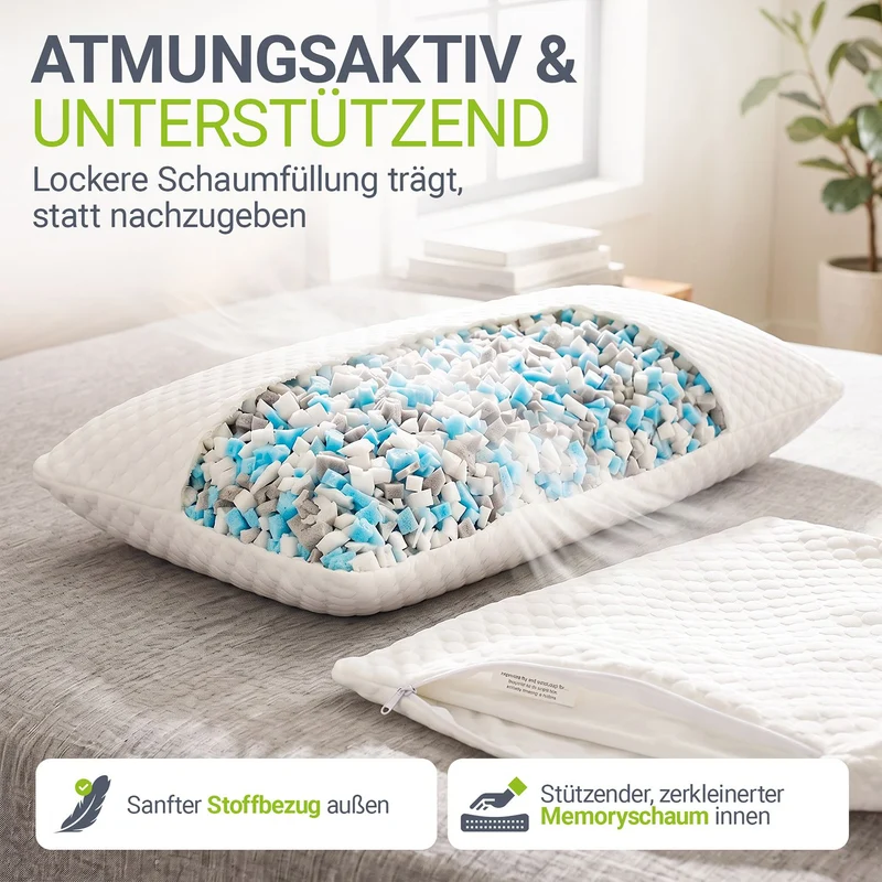 Kopfkissen - 2er Set