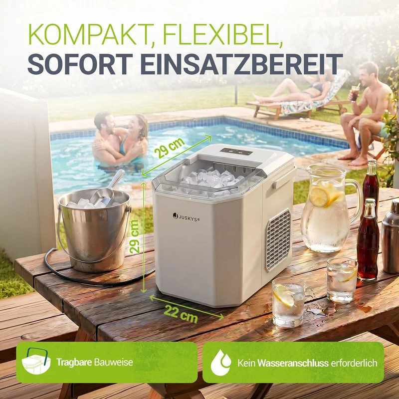 Eiswürfelmaschine mit Selbstreinigung IceOracle