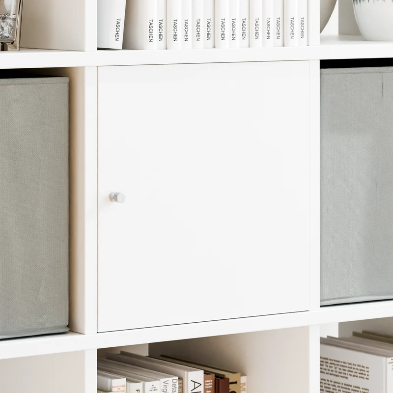 IKEA Kallax Tür mit Einsatz, weiß - 33 x 33cm