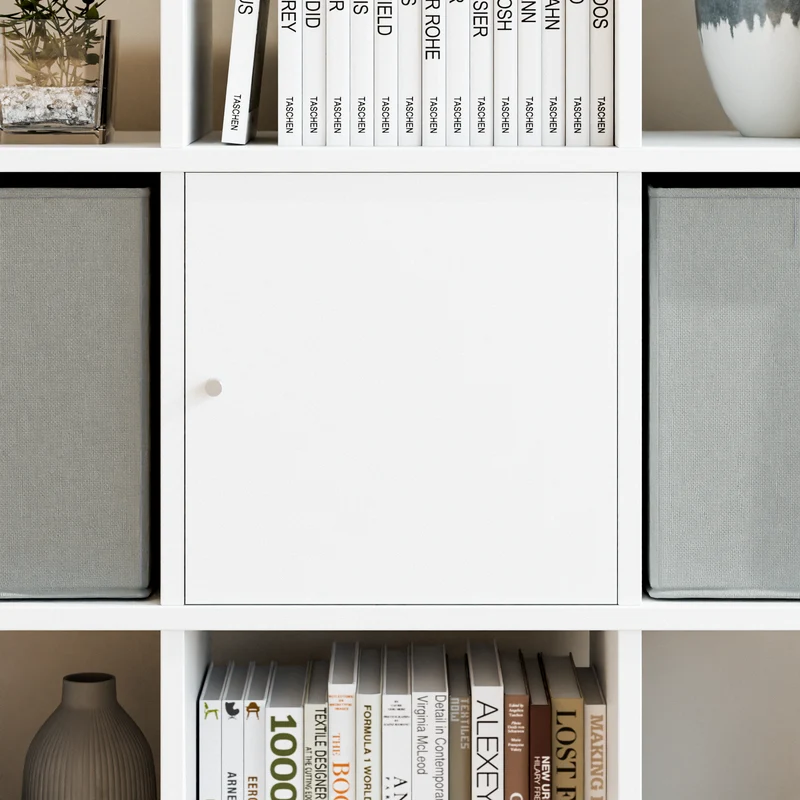 IKEA Kallax Tür mit Einsatz, weiß - 33 x 33cm